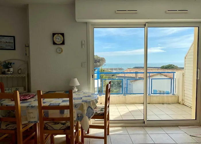 Lumineux Avec Balcon Et Parking Face Au Port, Proche Océan - Fr-1-336-160 Jard-sur-Mer