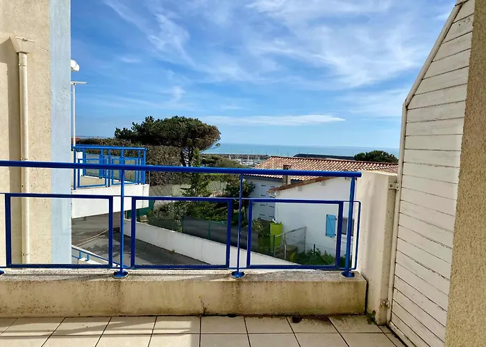 Appartement Lumineux Avec Balcon Et Parking Face Au Port, Proche Océan - Fr-1-336-160 Jard-sur-Mer